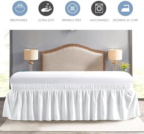FreshCulture Elastic Bed Skirt