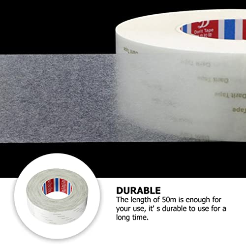 TEHAUXTransparent Duct Tape Double Sided Adhesive Tape for Office Use