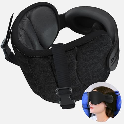 SARISUN Travel Pillow for Airplanes Car Road Trips
