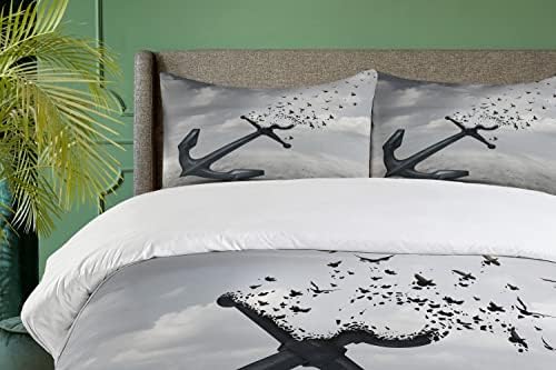 Ambesonne Birds Duvet Cover Set