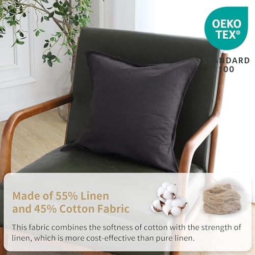Flax-Cotton Linen Euro Shams