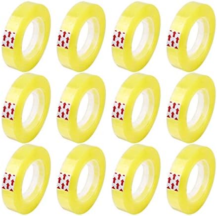 NUOBESTY Secure Clear Tape Sealed 12pcs