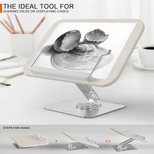 HarryFit Book Stand Light Wood
