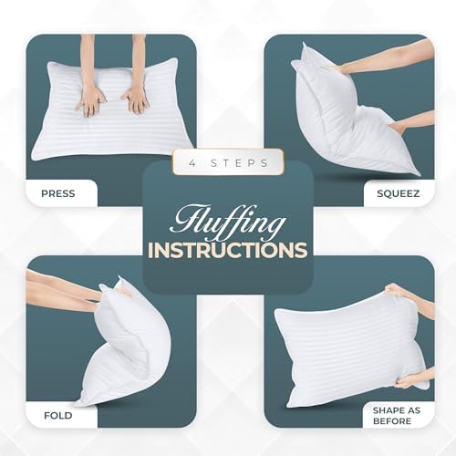 Utopia Bedding Cooling Queen Bed Pillows for Sleeping all Positions Comfort