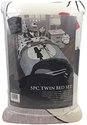 Jay Franco Disney Nightmare Before Christmas Moonlight Twin Bed Set