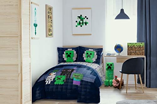 Size FullQueen Theme Minecraft Quickly Shippable