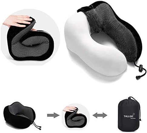 Adjustable Memory Foam Travel Pillow