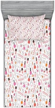 Ambesonne Makeup Bedding Set