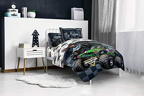 Jay Franco Monster Jam Slash 7-Piece Full Bed Set