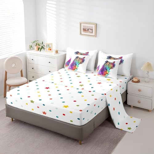 Cute Comfortable 7-Piece Full Bedding Set for Kids