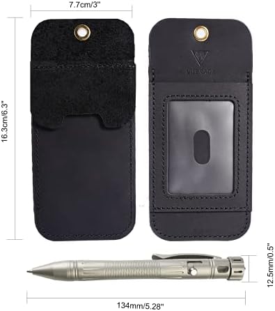 VIPERADE PJ22 Leather Pen Case Organizer for Maximum Convenience