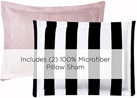 Juicy Couture Cabana Stripe Reversible Bedding Set