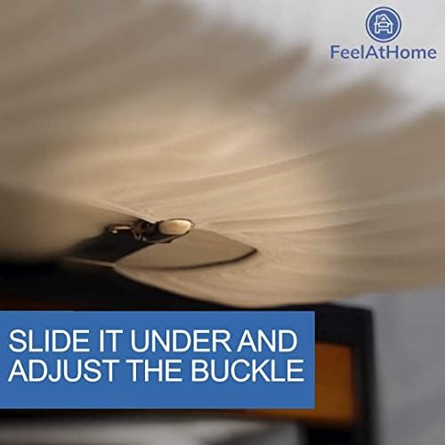 FeelAtHome Bed Sheet Clips - Secure Bedding effortlessly
