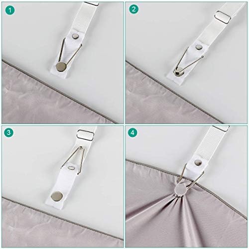 Adjustable Sheet Holder Straps for Bedding - Durable and Secure