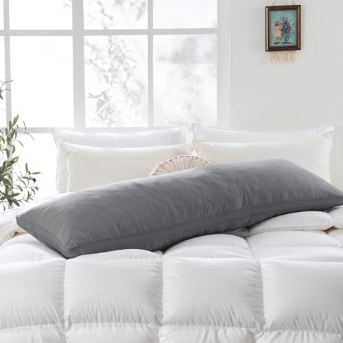 DOWNCOOL Memory Foam Body Pillow 20x54