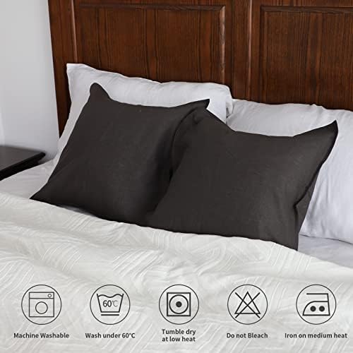 Flax-Cotton Linen Euro Shams