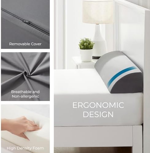 Enhance Bed Comfort with Nestl Bed Wedge Pillow
