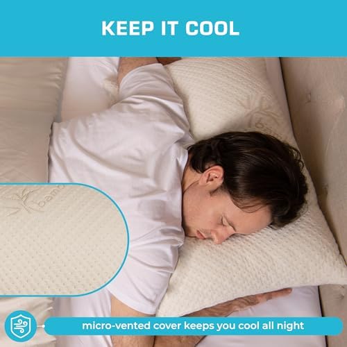 Adjustable Memory Foam Pillow for Side Back Stomach Sleepers