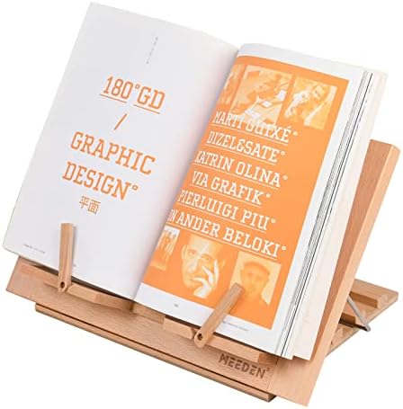 Adjustable Portable Book Stand for Hands-Free Reading