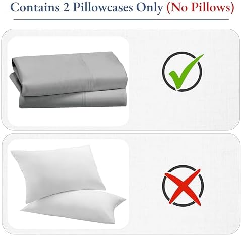800TC Heirloom Soft Pillowcases for King California Design Den