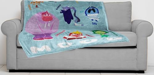 Perfect for Kids Inside Out Plush Throw Blanket