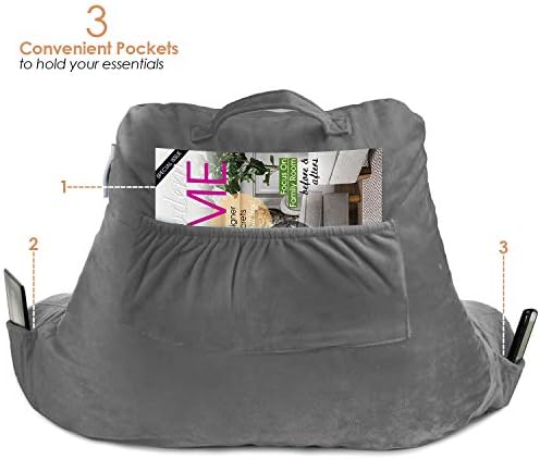 Nestl Reading Pillow Standard Bed Pillow