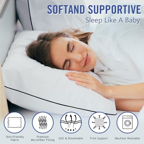Cooling Bed Pillows 2-Pack Set