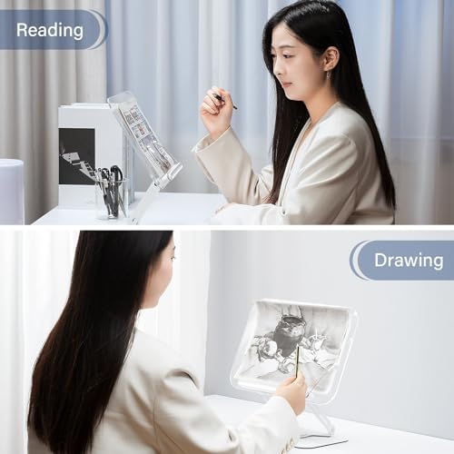 Stylish Adjustable Acrylic Book Stand