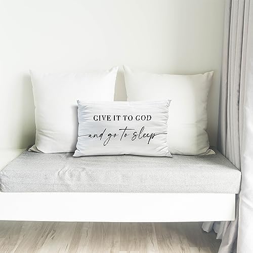 Knibeo 12x20 Flannel Pillow Cover White 1