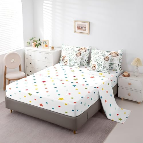 Erosebridal Kids Cartoon Animal Bedding Set