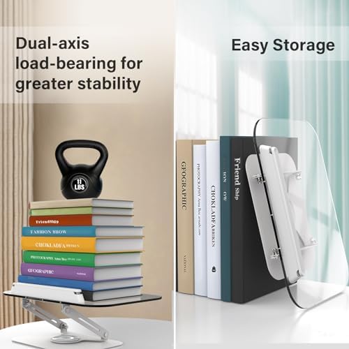 Stylish Adjustable Acrylic Book Stand