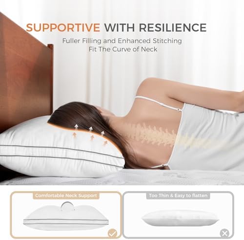 Sweetnight Luxury Bed Pillows Queen Set