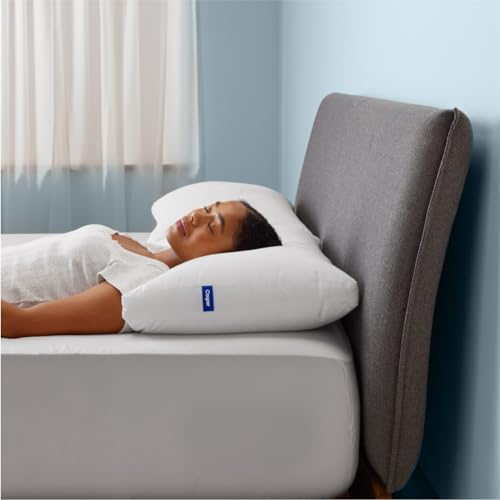 Casper Essential Pillow for Sleeping Two-Pack White True Comfort