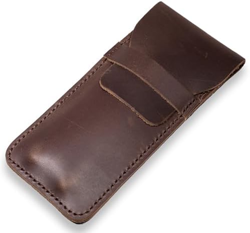 DK86 Genuine Leather Pen Case Holder Country Road