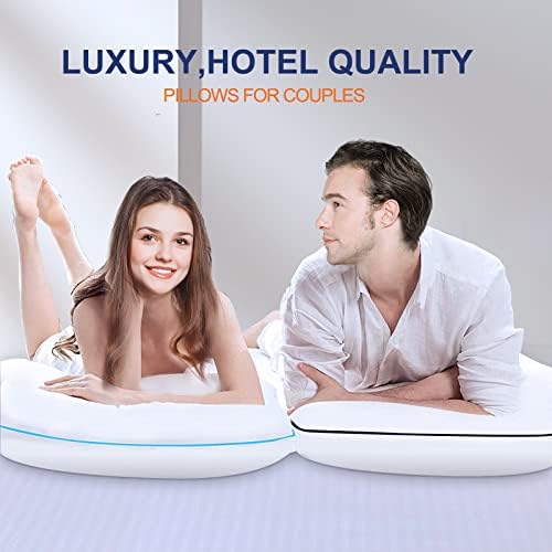 Cooling Bed Pillows Set - 4 Piece