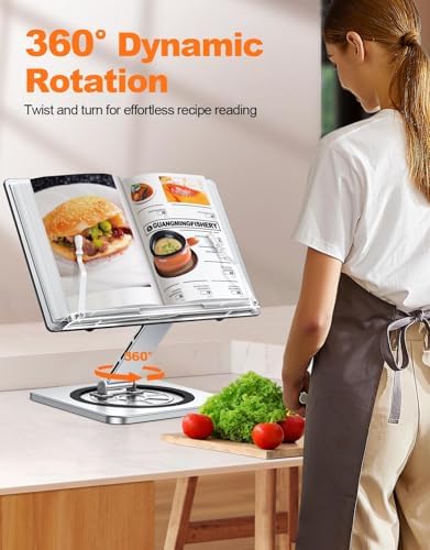 Elevate Your Reading Experience with Our 360 Swivel Book Stand