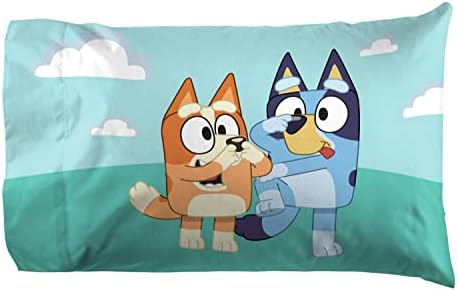 Jay Franco Bluey Bingo Sheet Set - 4 Piece Kids Bedding