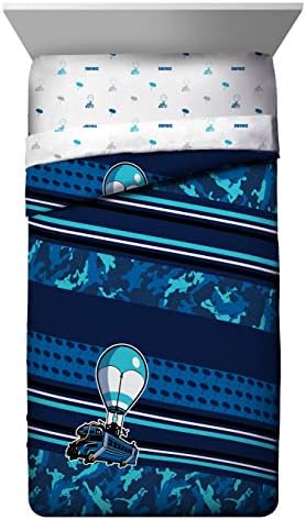 Jay Franco Fortnite Battle Bus 5 Piece Twin Bed Set