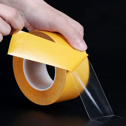 Ultra-Thin Clear Double Sided Tape Heavy Duty 2-Inch x 50 Feet
