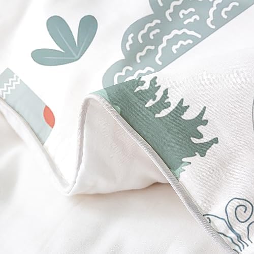 Erosebridal Kids Camper Theme 100 Cotton Duvet Cover Set King