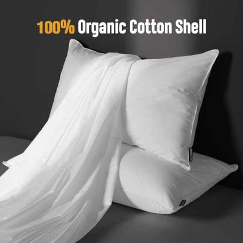 Downstoria King Size Down Pillows Set of 2