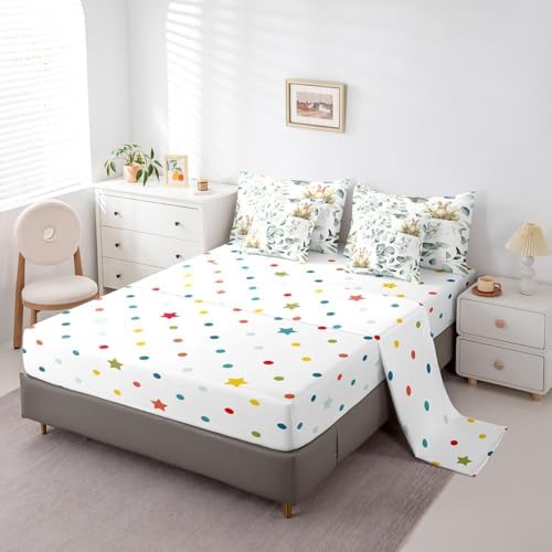 Erosebridal 7-Piece Bunny Bedding Comforter Set