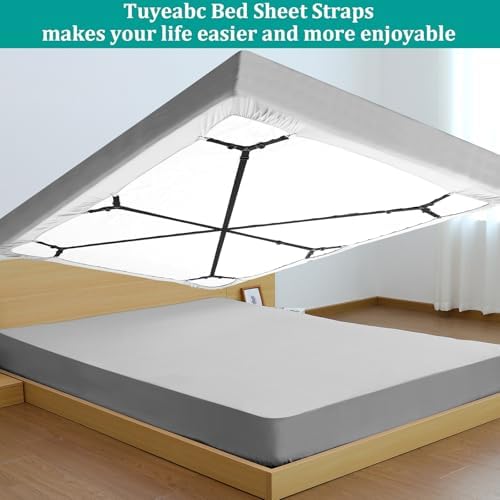 Bed Sheet Holder Straps 3 Piece Set