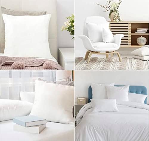 Quba Linen 18x18 Throw Pillow Insert Pack of 2