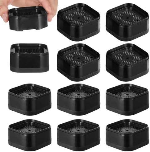 OMISTAR Adjustable Bed Risers 16-Piece Set