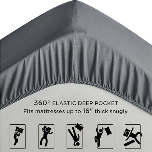 Bedsure Fitted Sheet Premium Queen Size