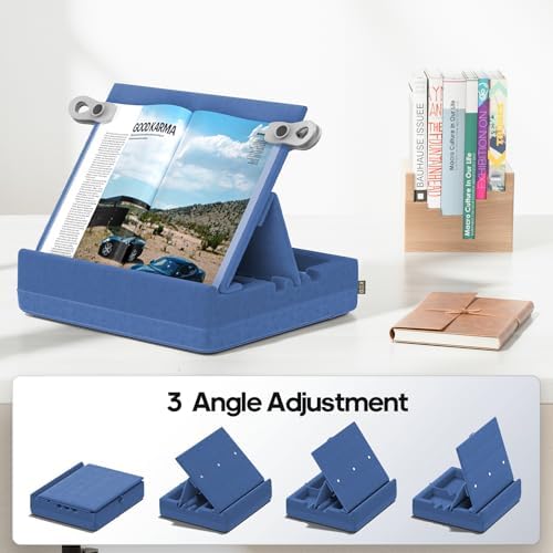Multi-functional Book Stand with Storage for Ipad and Tablets