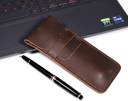 DK86 Genuine Leather Pen Case Holder Country Road