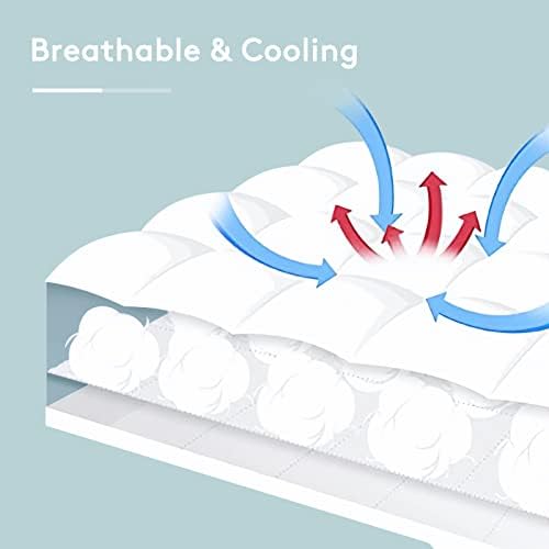 SameBed Queen Mattress Topper with Cooling Protection
