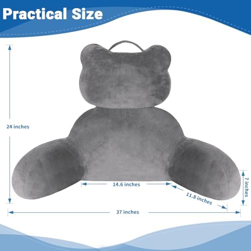 Ergonomic Reading Pillow for Adults - Soft Durable